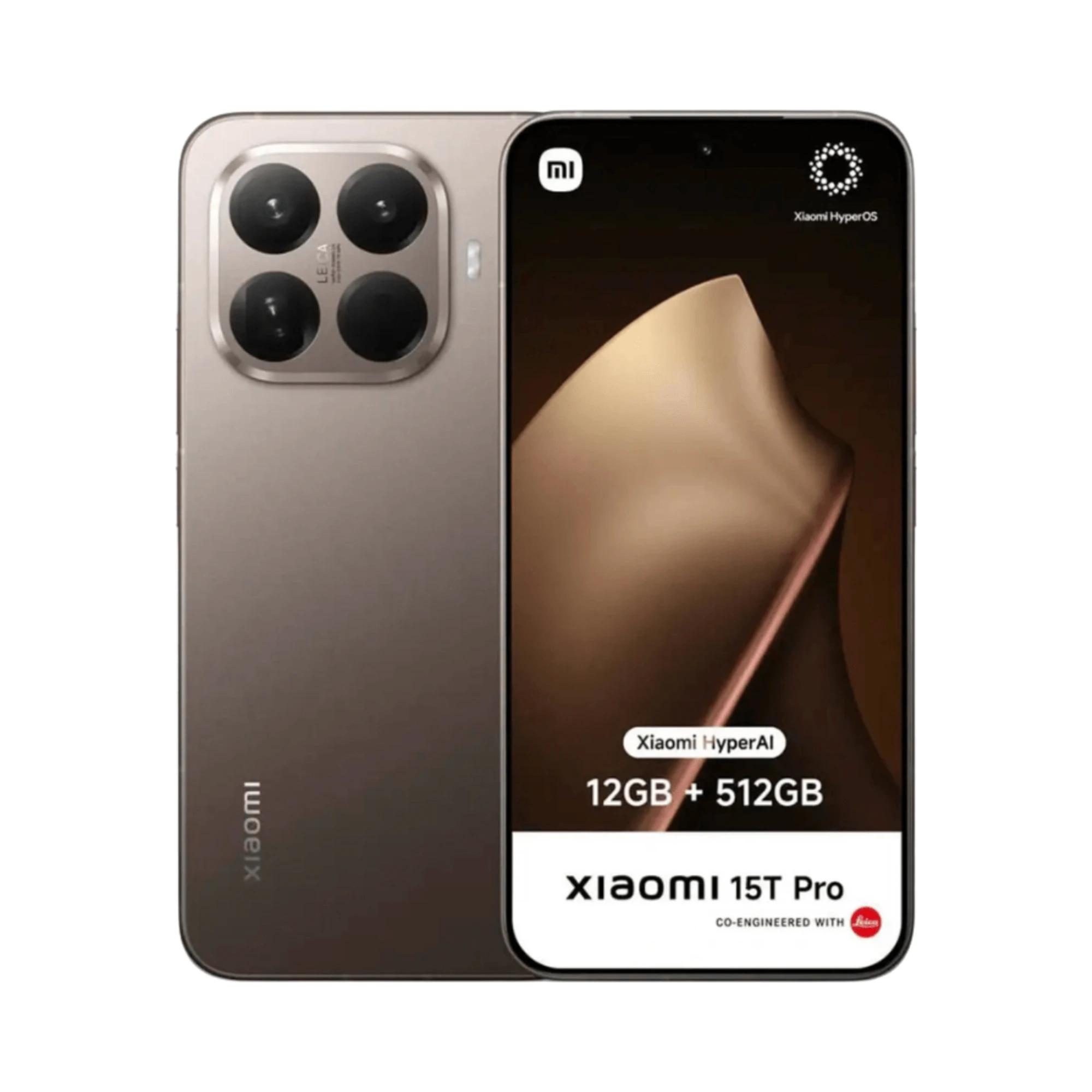 Xiaomi 15T Pro 5G Dual Sim 12GB RAM 512GB - Gold - Bee Store